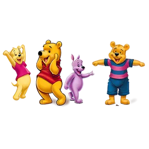 Pooh And Friends Png 41 PNG Image