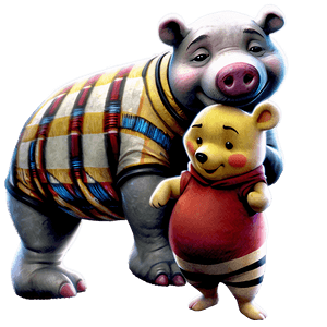 Pooh and Piglet PNG 53 PNG