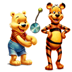 Pooh Bear and Tigger PNG 79 PNG