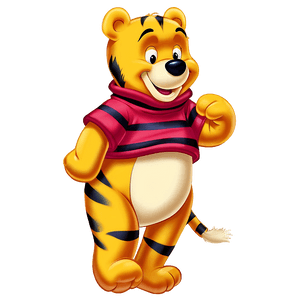 Pooh Bear and Tigger PNG svw PNG