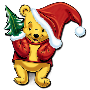Pooh Bear Christmas PNG non26 PNG