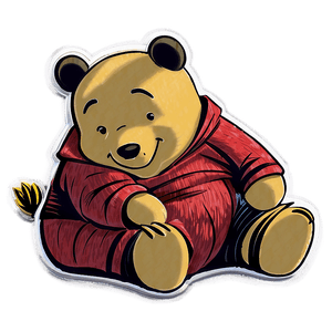 Pooh Bear Clipart PNG 06202024 PNG