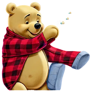 Pooh Bear Thinking Png Mek PNG Image