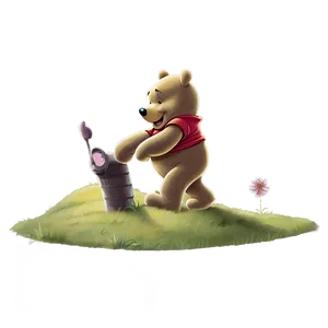 Pooh Bear Walking Png Law26 PNG Image