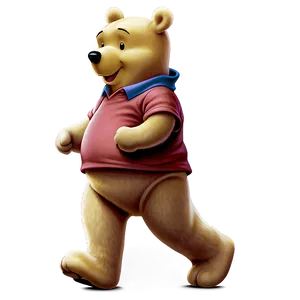 Pooh Bear Walking Png Yqk32 PNG Image