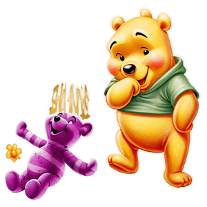 Pooh Cartoon Character PNG yns PNG