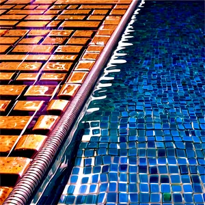 Pool Water And Tiles Texture Png 06252024 PNG Image