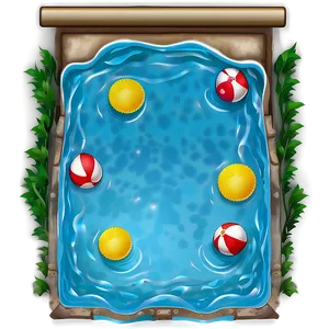 Pool Water Border Png Jxj PNG Image