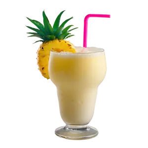 Poolside Pina Colada Enjoyment Png Gtm PNG Image