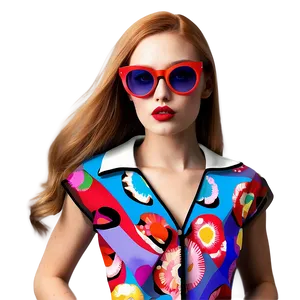 Pop Art Inspired Fashion Png 06242024 PNG Image