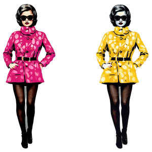 Pop Art Inspired Fashion PNG xmv PNG with transparent background