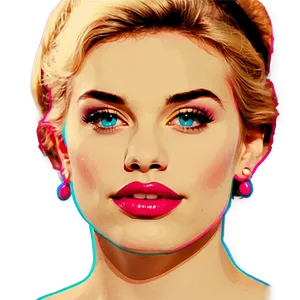 Pop Art Portrait Template Png 53 PNG Image