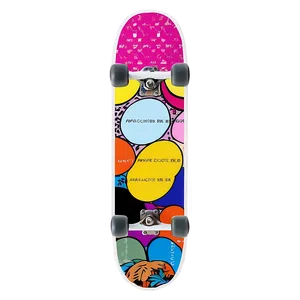 Pop Art Skateboard Deck Png Vwc PNG Image