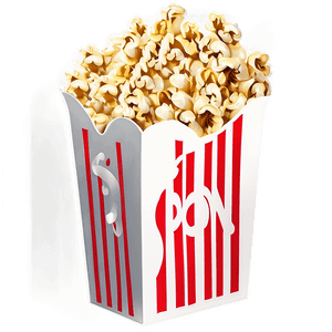 Popcorn Bag PNG 38 PNG image with transparent background