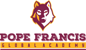 Pope Francis Global Academy Logo PNG image with transparent background