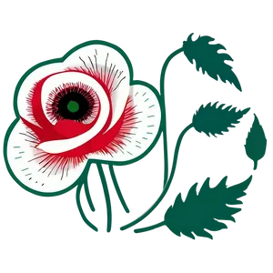 Poppy Flower Cricut Svg Png 81 PNG Image