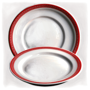 Porcelain Plates Set PNG 72 PNG