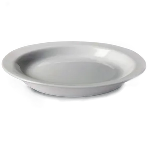 Porcelain White Plate Png 17 PNG Image