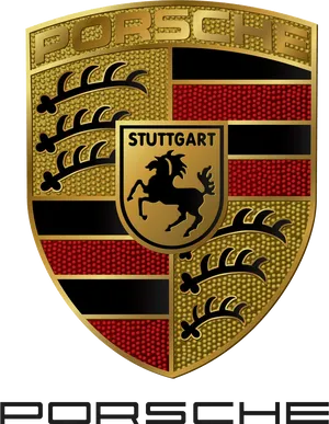 Porsche Crest Logo PNG Image