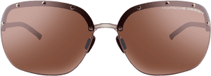 Daily Steals Porsche Design P8576 B Sunglasses Sunglasses - Shadow, HD Png Download PNG with transparent background