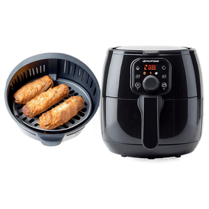 Portable Air Fryer for Quick Meals PNG 34 PNG with transparent background