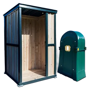 Portable Camping Outhouse Png 06262024 PNG Image