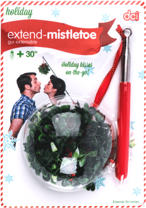 Portable Mistletoe Stick PNG image with transparent background