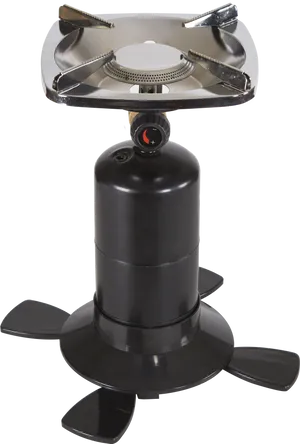 Portable Gas Stove Top View PNG Image