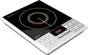 Portable Induction Cooktop Philips PNG Image