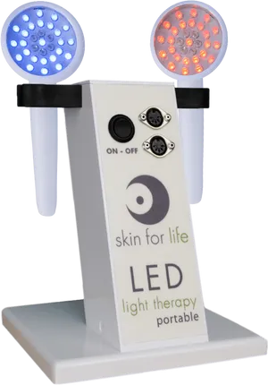 Portable L E D Light Therapy Device PNG Image