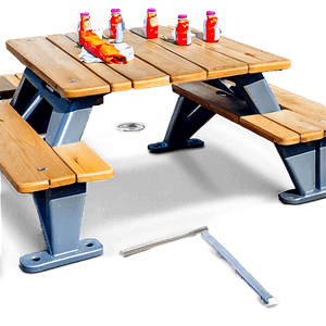 Portable Picnic Tables PNG jtd PNG with transparent background