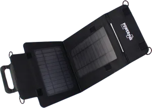 Portable Solar Charger Product View PNG Image