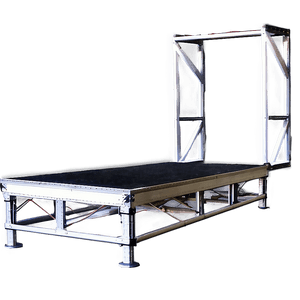 Portable Stage Platform PNG qhe PNG image with transparent background