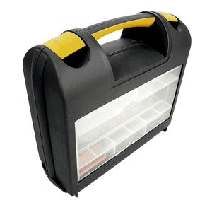 Portable Toolbox Organizer PNG image with transparent background