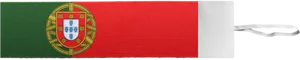 Portugal Flag Luggage Tag PNG Image