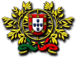 Portuguese Republic Coatof Arms PNG Image