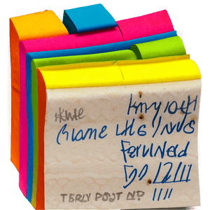 Post-it Note PNG 8 PNG
