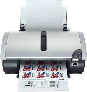 Postage Stamp Printer PNG