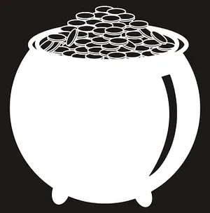 Pot_of_ Coins_ Vector_ Illustration PNG Image