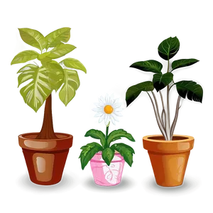 Potted Plant Clipart Png 06122024 PNG Image