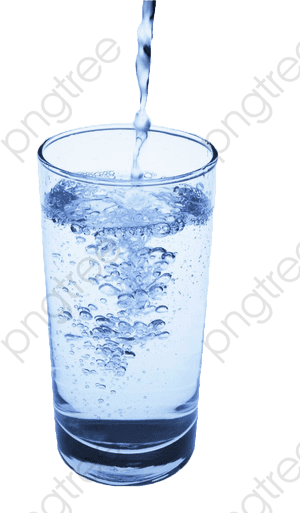 Transparent Water Ripples Clipart - Glass Of Water Illustration, HD Png Download PNG