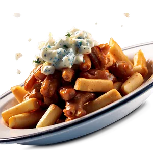 Poutine With Blue Cheese Png 29 PNG Image