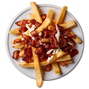 Poutine With Maple Bacon Png Fnj PNG Image