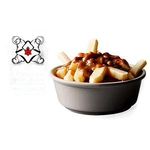 Poutine With Miso Gravy Png Lgh PNG Image