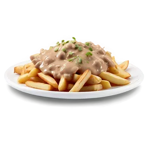 Poutine With Stroganoff Sauce Png Dfd56 PNG Image