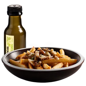 Poutine With Truffle Oil Elegance Png 91 PNG Image