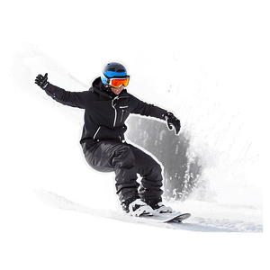 Powder Snowboarding PNG 06232024 PNG image with transparent background