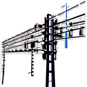 Power Distribution Lines Png Epi43 PNG Image