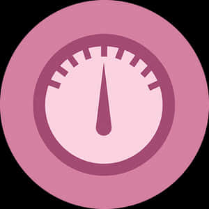 Power Meter Icon Pink Background PNG image with transparent background
