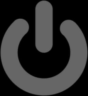 Power Symbol Icon PNG image with transparent background